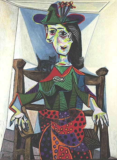 《朵拉与小猫》美术画作介绍