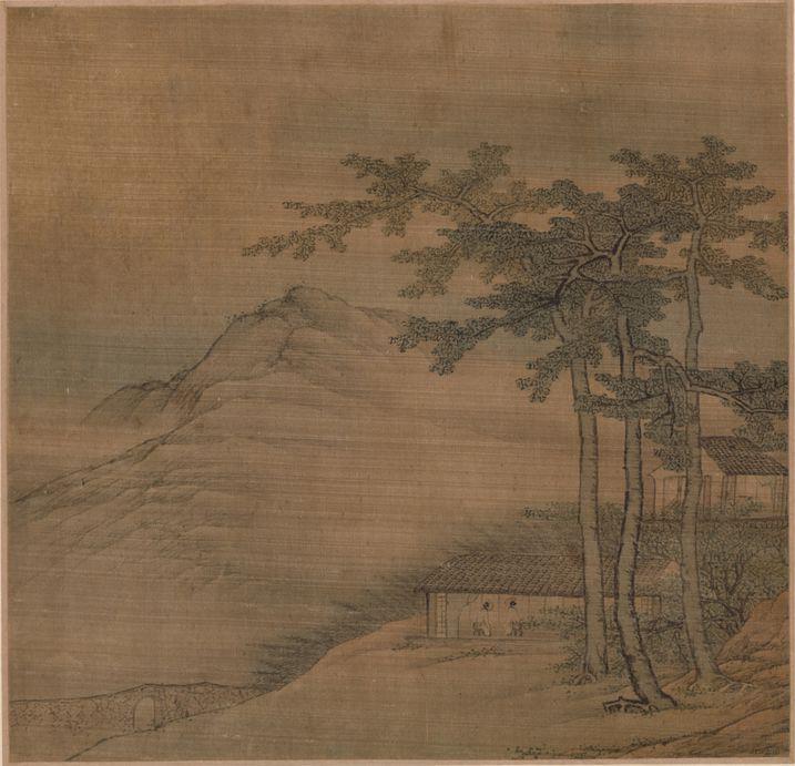 《古代景观册页9》美术画作介绍