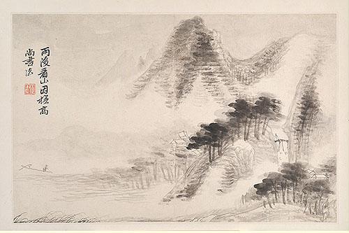 《仿宋元山水册4》恽寿平作品介绍及画作含义/创作背景