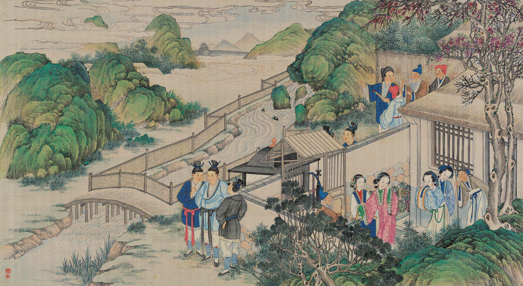 《红楼梦123》美术画作介绍