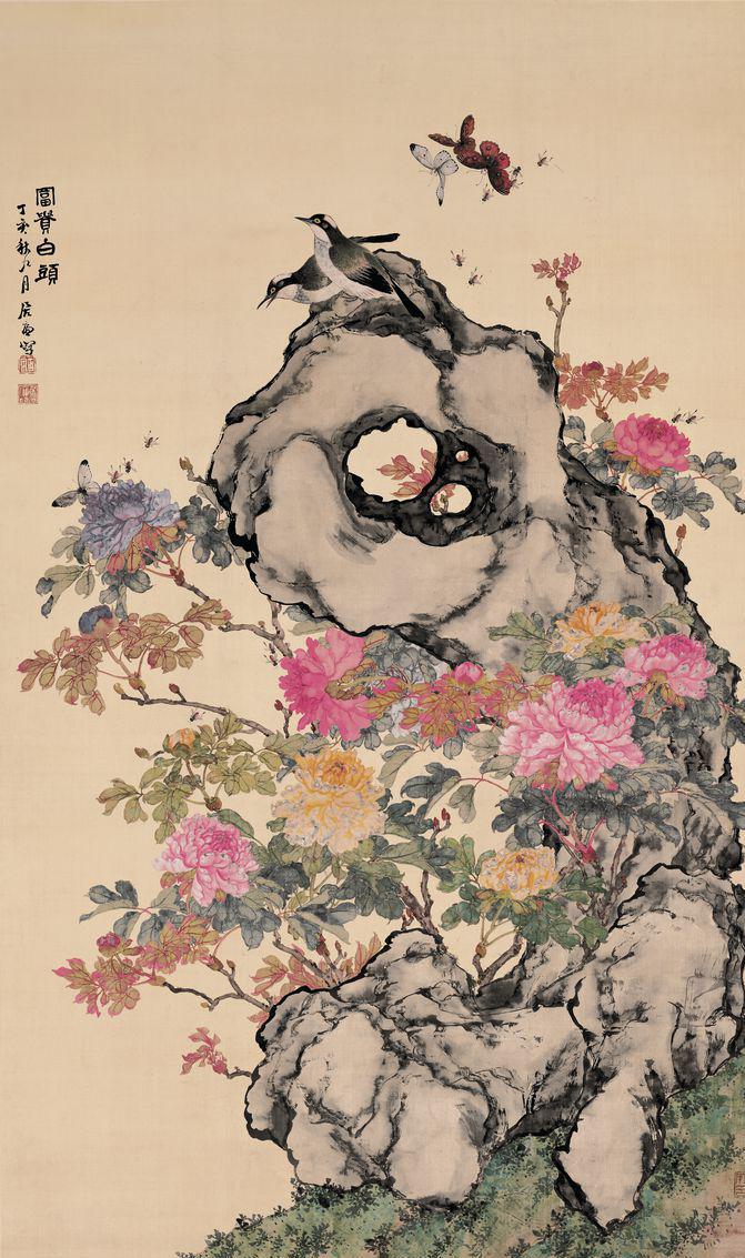 《富贵白头图》居廉作品介绍及画作含义/创作背景