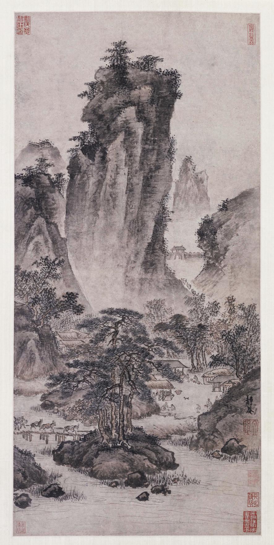 《关山行旅图》戴进作品介绍及画作含义/创作背景
