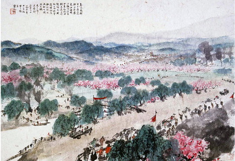 《告别病魔》美术画作介绍