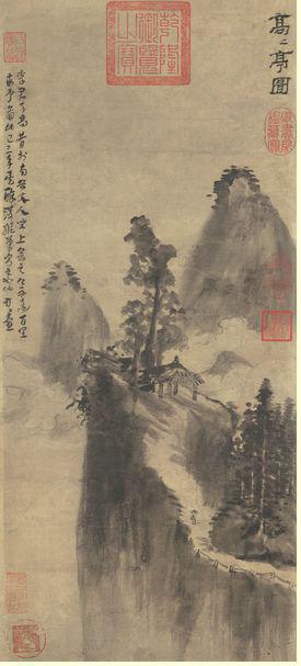 《高亭图》美术画作介绍