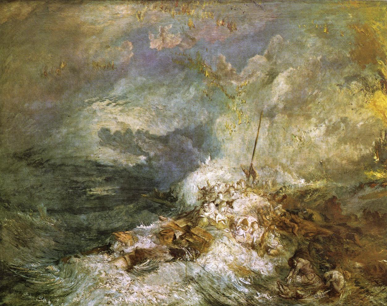 《海难》美术画作介绍